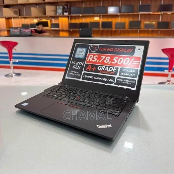 Lenovo ThinkPad L480 Core i5-8th Gen 8GB RAM 256GB SSD Laptop