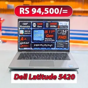 Dell Latitude 5420 Core i5-11th Gen 8GB RAM 256GB SSD Laptop