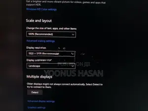 Used Dell 24" Inch Ips Monitor