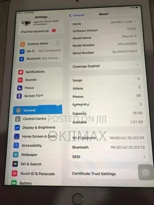 Apple iPad Air 2 (Used)