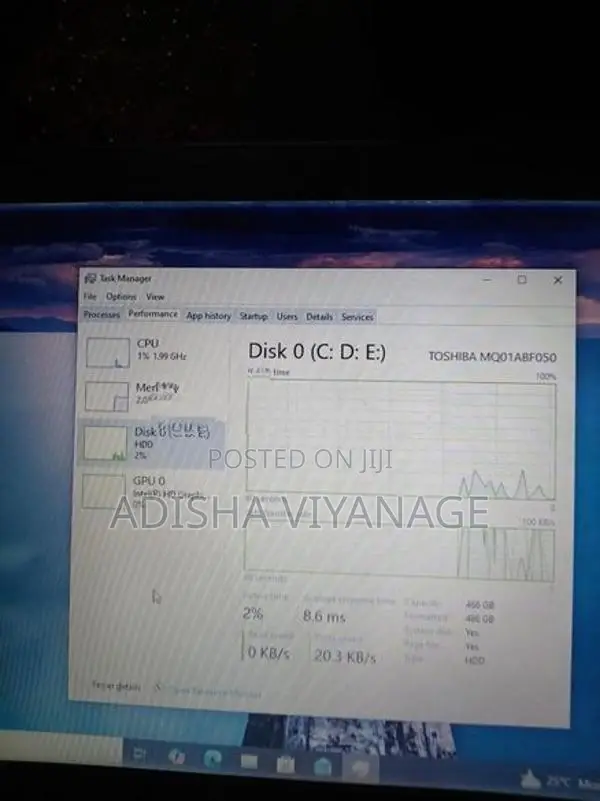 - *Processor*: Intel Core i3 5th Gen Ram: 4GB DDR3 Storage: 500GB
