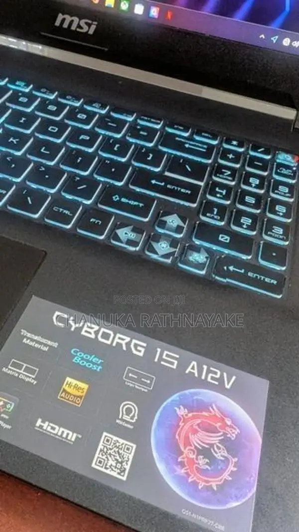 MSI Cyborg 15 A12VF Gaming Laptop