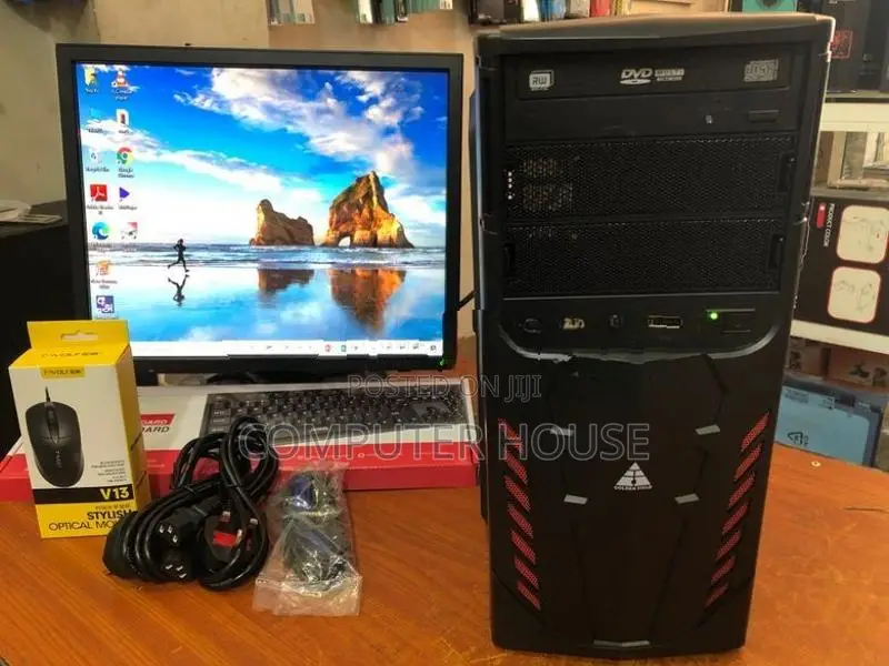 CORE i5 6TH, 8gb RAM, 17’’ Monitor Full Set Desktop Cpu Computer
