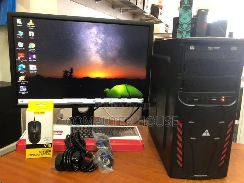 CORE i5 6TH, 8gb RAM, 22’’ Wide Monitor Full Set Desktop Cpu Computer