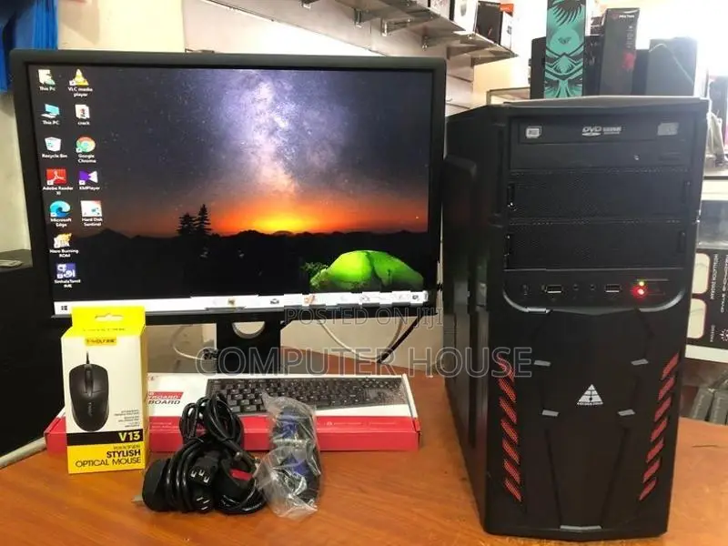 CORE i5 6TH, 8gb RAM, 22’’ Wide Monitor Full Set Desktop Cpu Computer