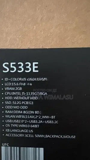 Asus Vivobook S15 533EQ