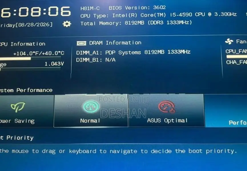 DDR3 8GB Ram