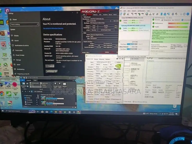 Full Set Computer i7