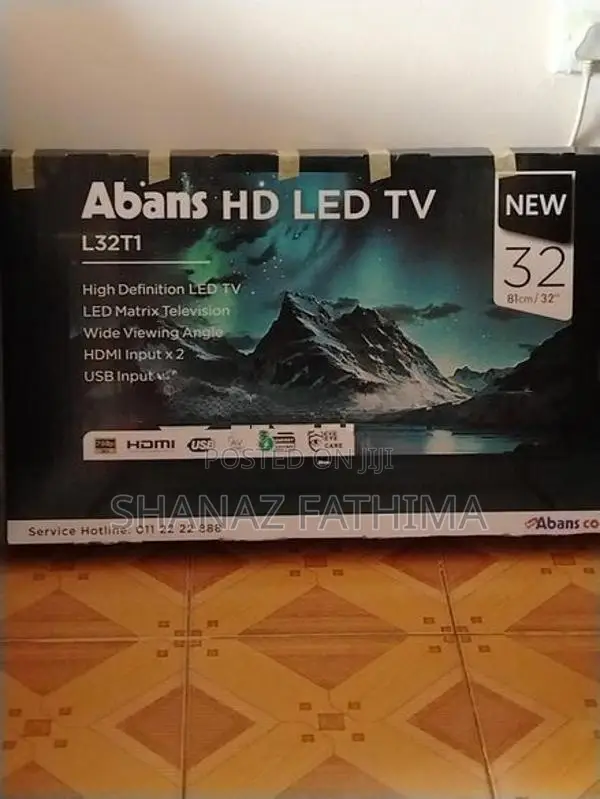 Abans HD LED TV 32"