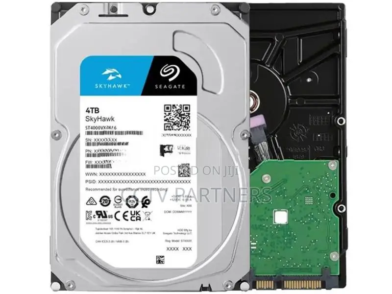 Seagate Skyhawk 4TB surveillance Hard Disk Drive for CCTV, NVR