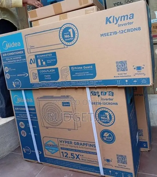 12000BTU Midea Klyma inverter Air Conditioner