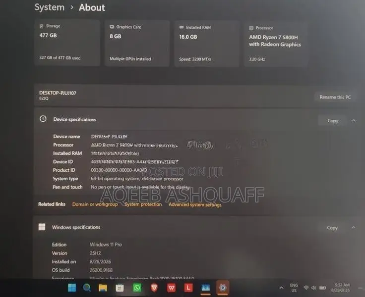 2021 Lenovo Legion 5pro