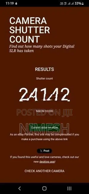Nikon D3200 With Accessories