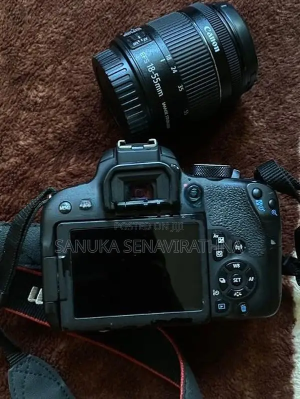 Canon EOS 800D DSLR Camera with Lens