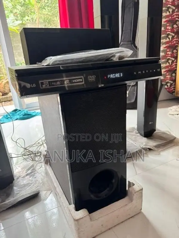 LG 5.1 DVD Home Theater System With Tallboy Speakers