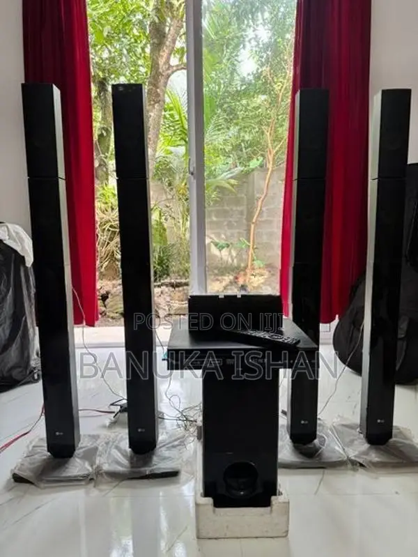 LG 5.1 DVD Home Theater System With Tallboy Speakers