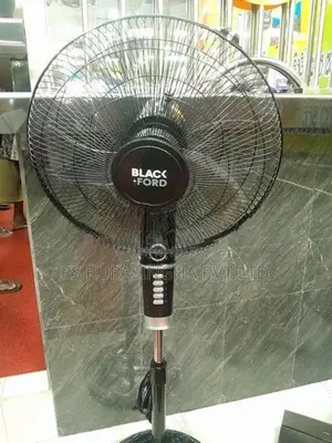 Black Ford Stand Fan