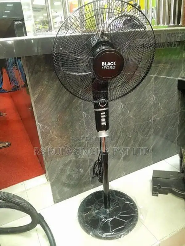 Black Ford Stand Fan