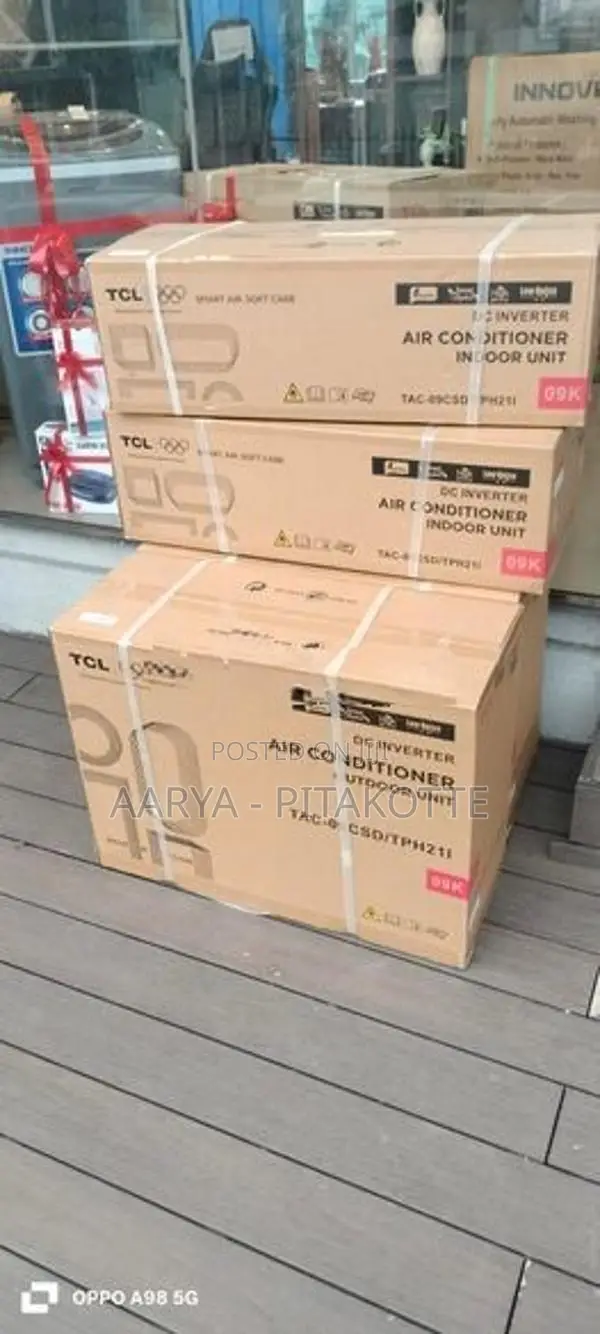 TCL Air Conditioner 9000btu - inverter