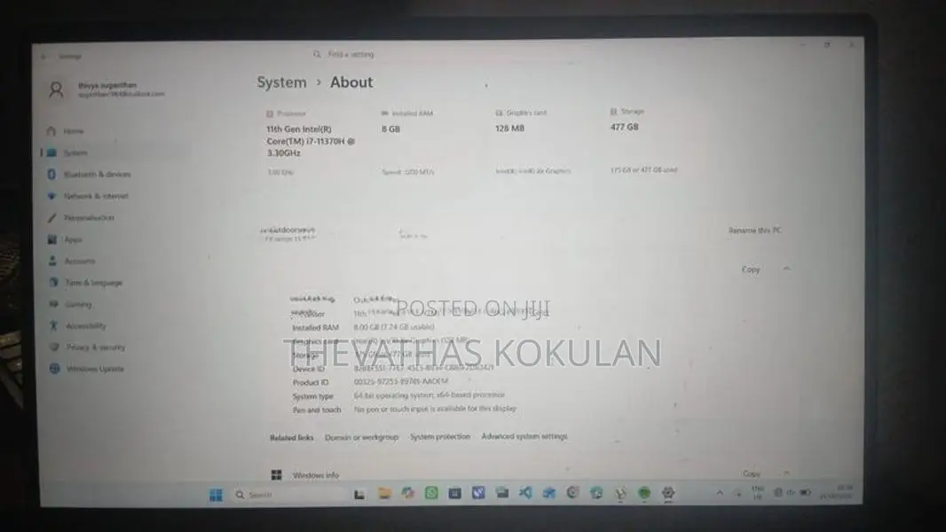 Dell i5 10th Gen Laptop