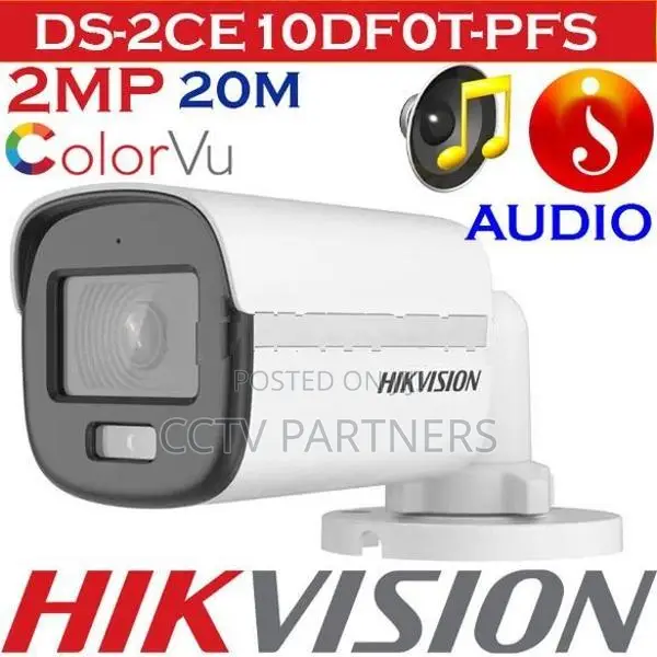 Hikvision 8ch e-DVR 1TB HDD ColorVu 1,080P 20M Turbo HD CCTV 4 Camera