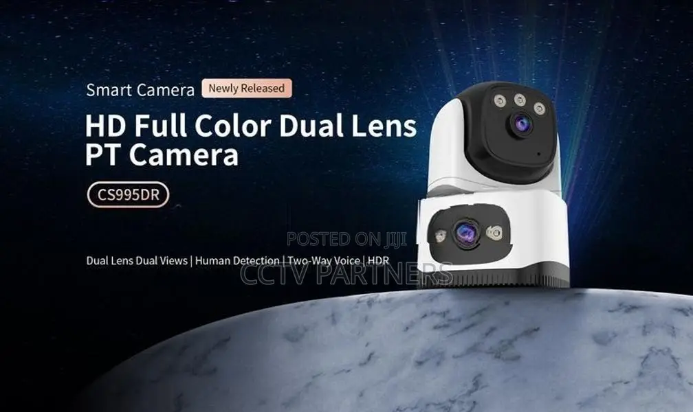 VStarcam CS995DR 4MP HD Dual Lens Smart Home AI Wifi cctv Camera