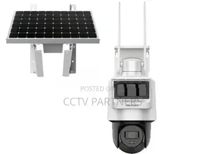 Hikvision 4mp 2k solar 4G lte PIR radar detectotion siren cctv camera