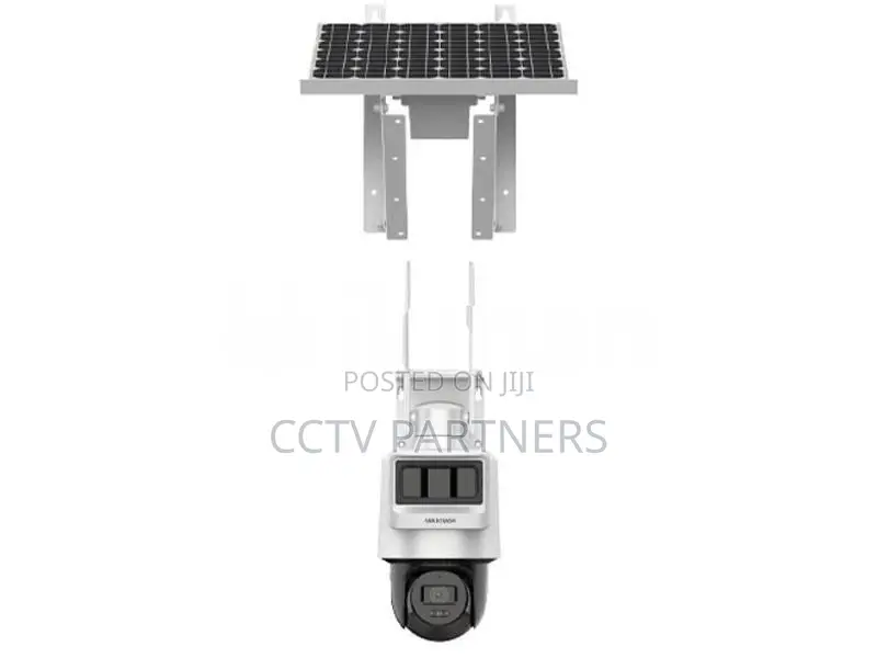 Hikvision 4mp 2k solar 4G lte PIR radar detectotion siren cctv camera