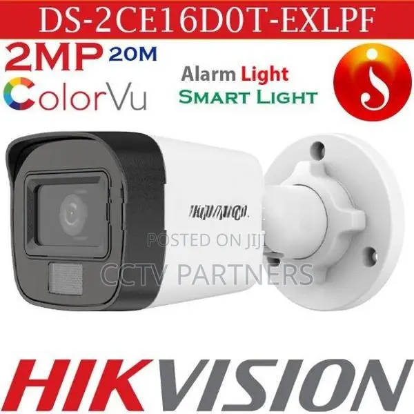Hikvision Smart Dual Light 1,080P Turbo HD ColorVu 8 CCTV Cameras KIT