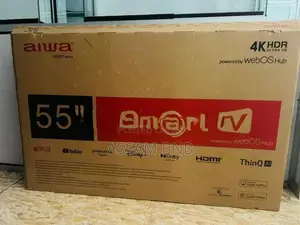 Aiwa 55 Inch 4K Ultra HD Smart TV WebOS Hub, HDR, ThinQ AI