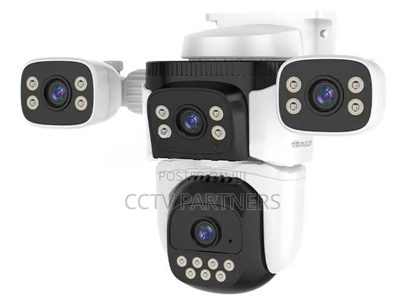 2K 4 lens human track colorvu two-way audio siren cctv camera CS621FR