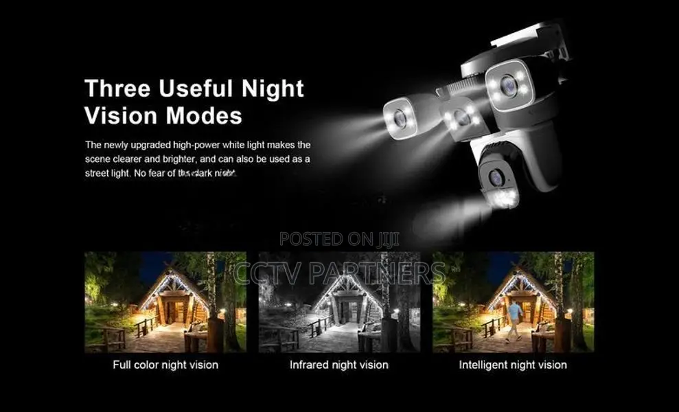 2K 4 lens human track colorvu two-way audio siren cctv camera CS621FR