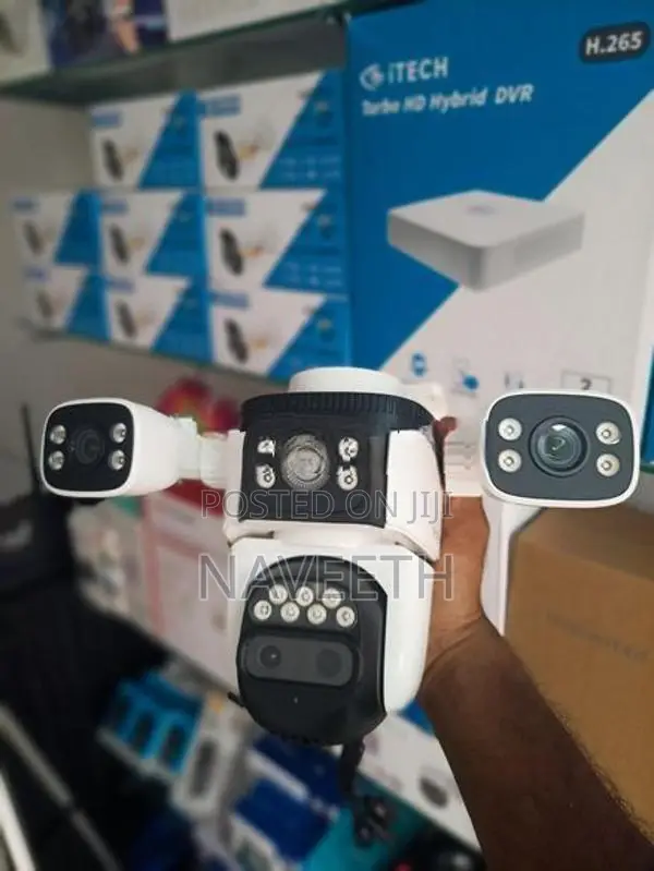 4 Lens WiFi CCTV Camera