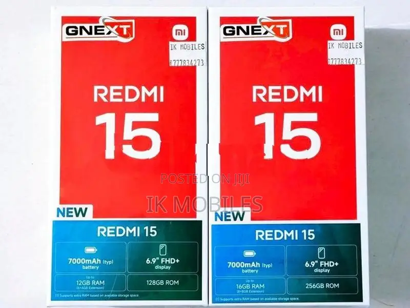 Xiaomi Redmi 15 (Brand New)