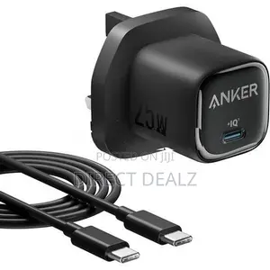 Anker 25W Compact Charger with Type-C to Cable