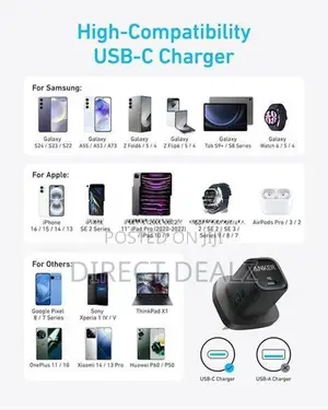 Anker 25W Compact Charger with Type-C to Cable