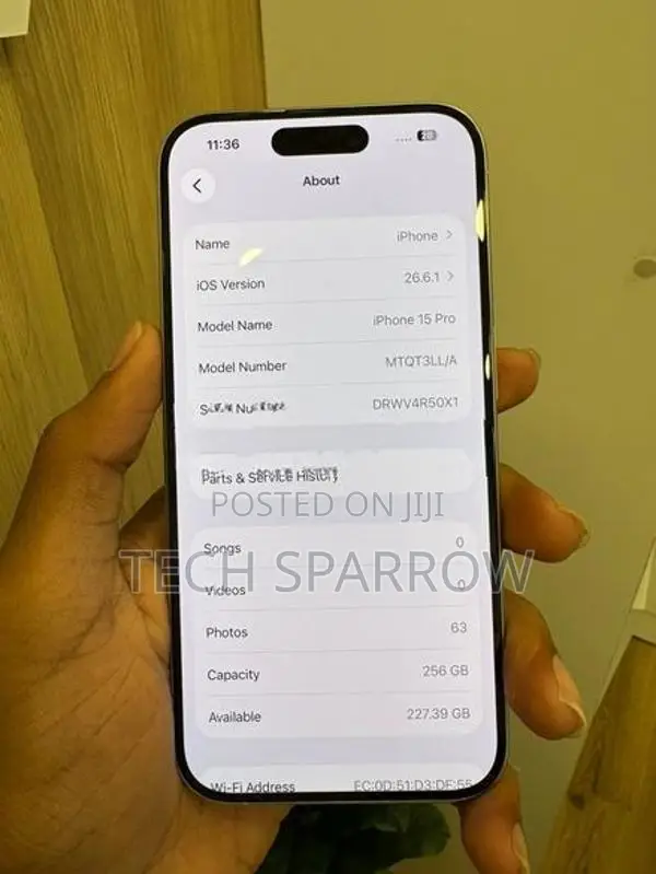 Apple iPhone 15 Pro 256GB (Used)