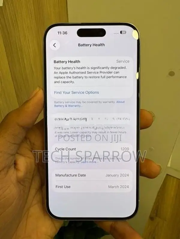Apple iPhone 15 Pro 256GB (Used)