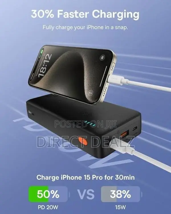 Baseus Airpow 20W 20000 PD Fast Charging Power Bank