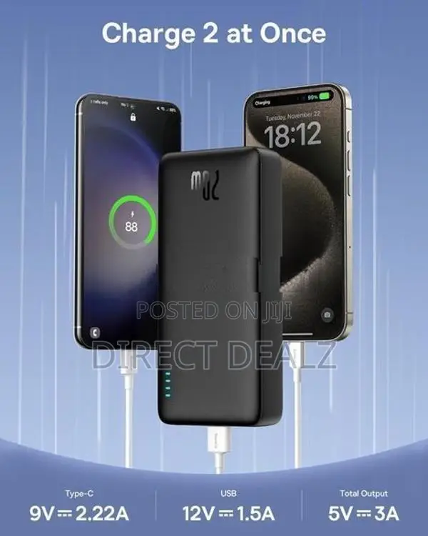 Baseus Airpow 20W 20000 PD Fast Charging Power Bank