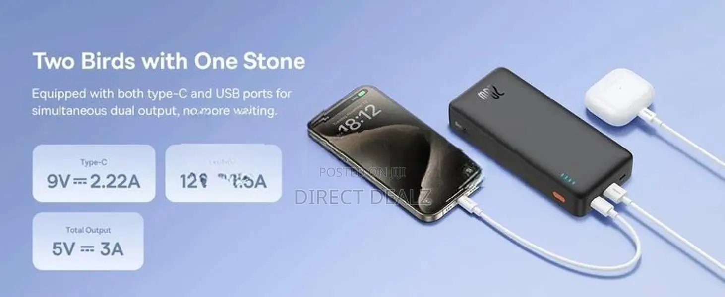 Baseus Airpow 20W 20000 PD Fast Charging Power Bank