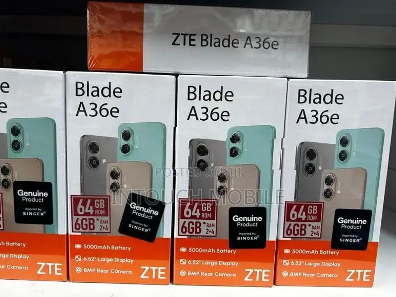 ZTE A36 6GB|64GB (Brand New)