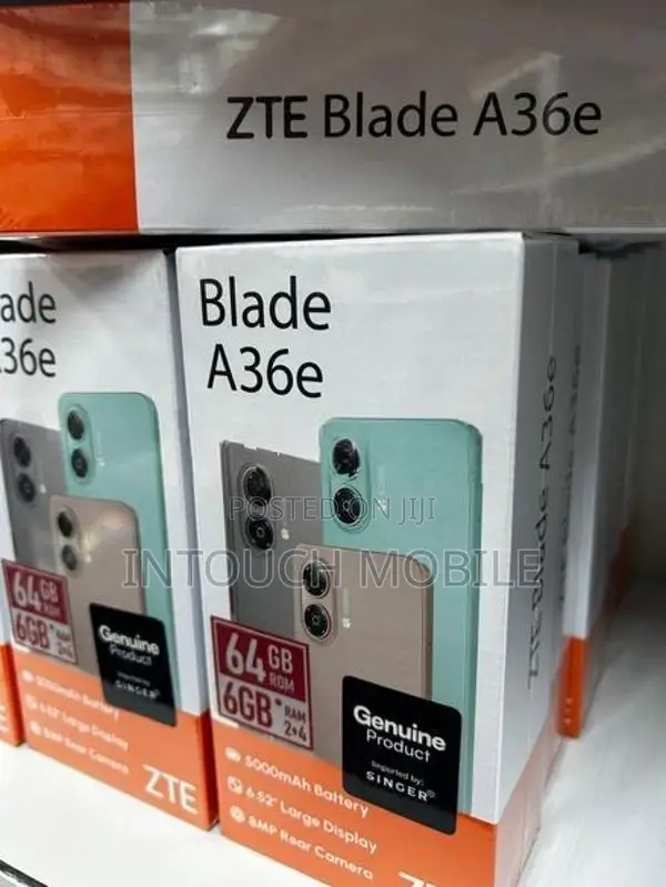 ZTE A36 6GB|64GB (Brand New)