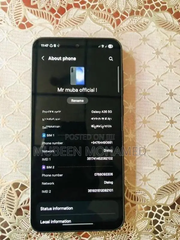Samsung Galaxy A36 (Used)