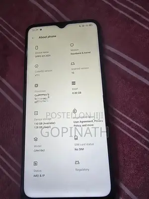 Oppo A9 2020 (Used)