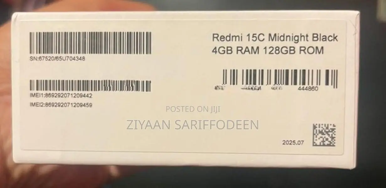 Xiaomi Redmi 15C (Brand New)
