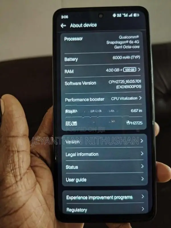Oppo A5x (Used)