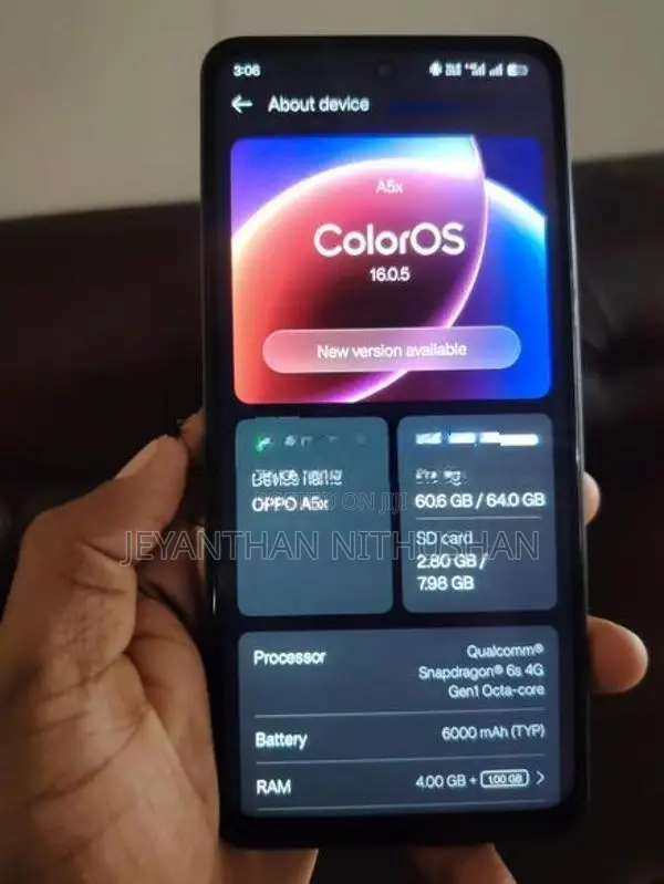 Oppo A5x (Used)