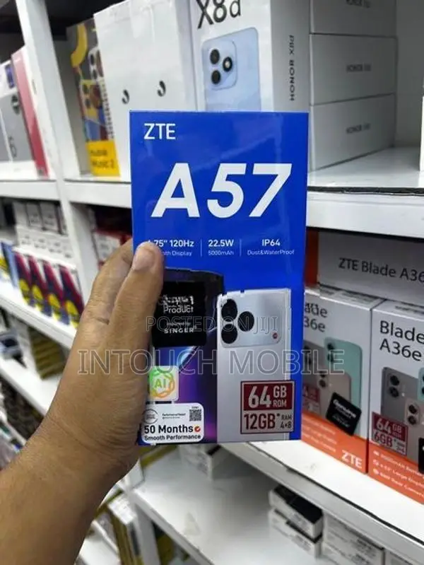 ZTE A57 12GB|64GB (Brand New)