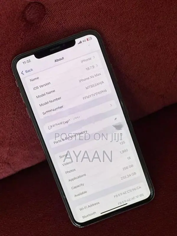 Apple iPhone XS Max 256GB (Used)